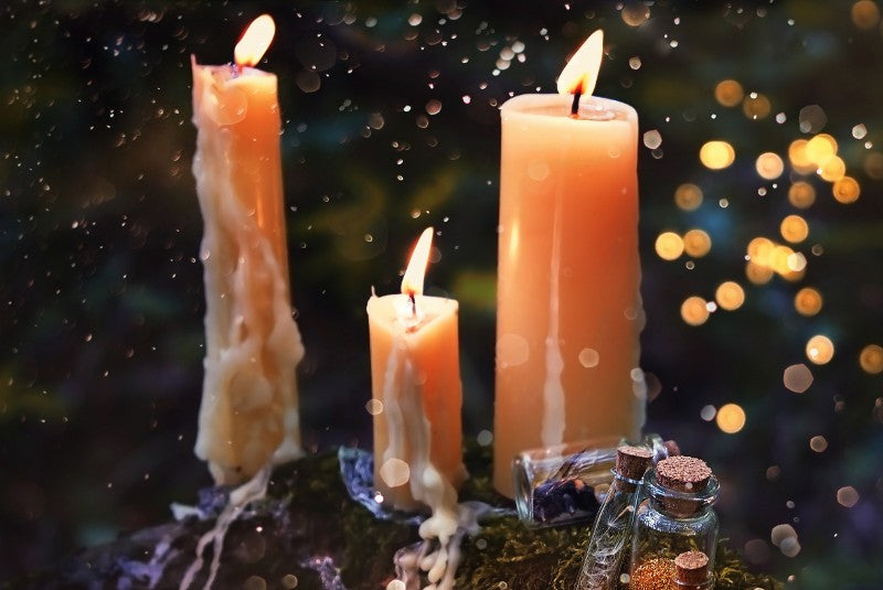 African Voodoo Spiritual Practice - Ritual Candles